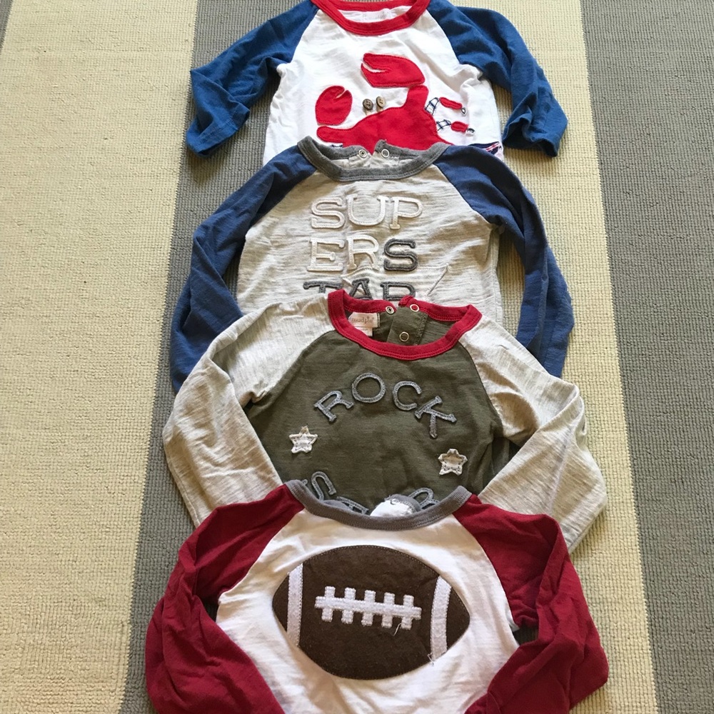 Bundle 4 Mud Pie Shirts 2T-3T